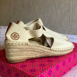 Tory Burch Catalina 2 Espadrille Wedge Size 5.5